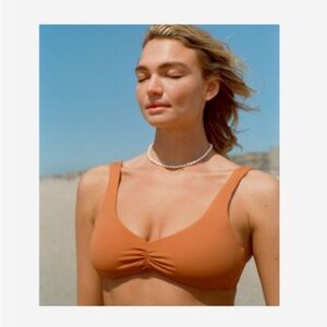 Andie Swim The Honolulu Top in Chestnut